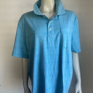 George Blue Polo Shirt Classic Style XL